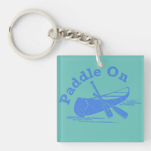 Paddle On Design - Porte - clé Carré (double face)