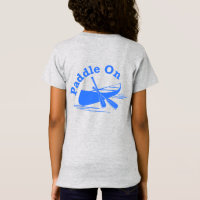 Paddle On Design - T-shirt Girls Jersey