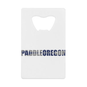Paddle Oregon Kayaking Geldbeutel Flaschenöffner
