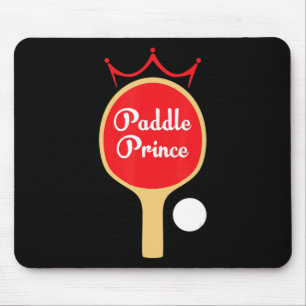Paddle Prince Ping Pong Spaß Niedlich Tischtennis Mousepad