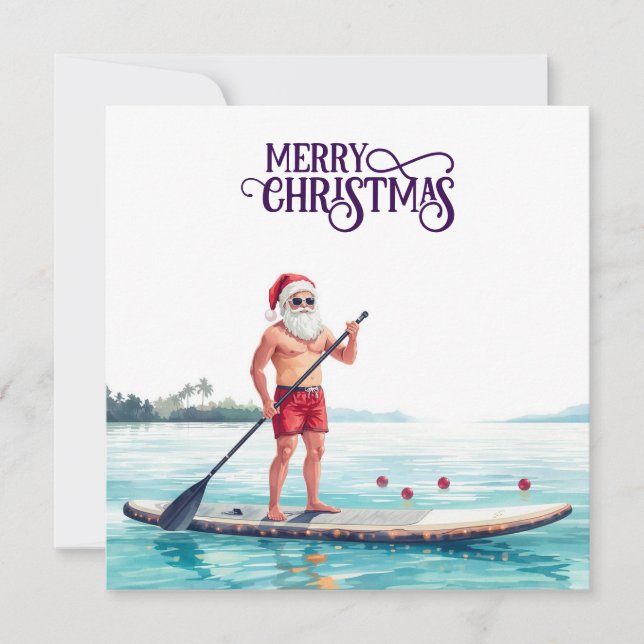 Paddle-Santa — Weihnachten an der Küste (Vorderseite)