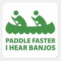 Paddle schneller Ich höre Banjos