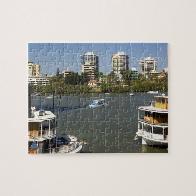 Paddle Steamers, Brisbane River, Brisbane, (Horizontal)