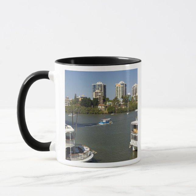 Paddle Steamers, Brisbane River, Brisbane, Tasse (Links)