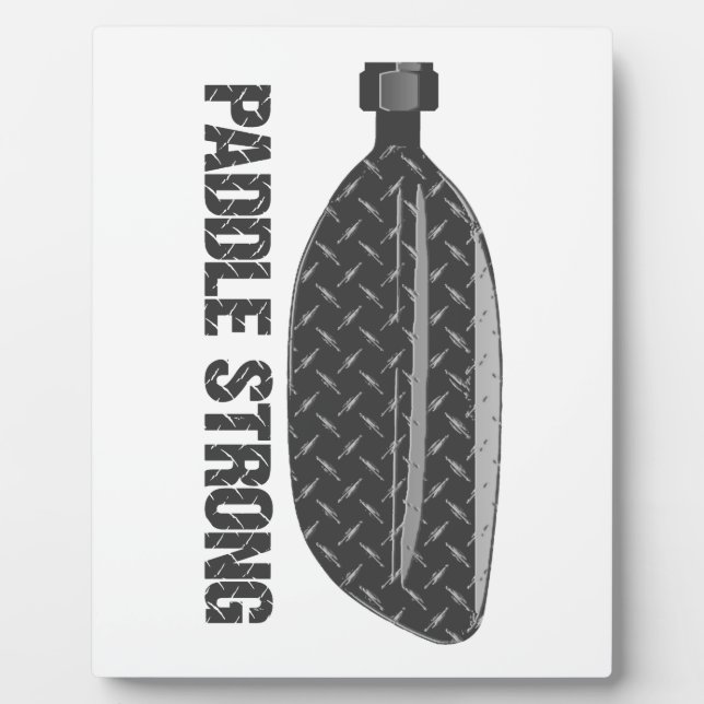 Paddle Strong Fotoplatte (Vorderseite)