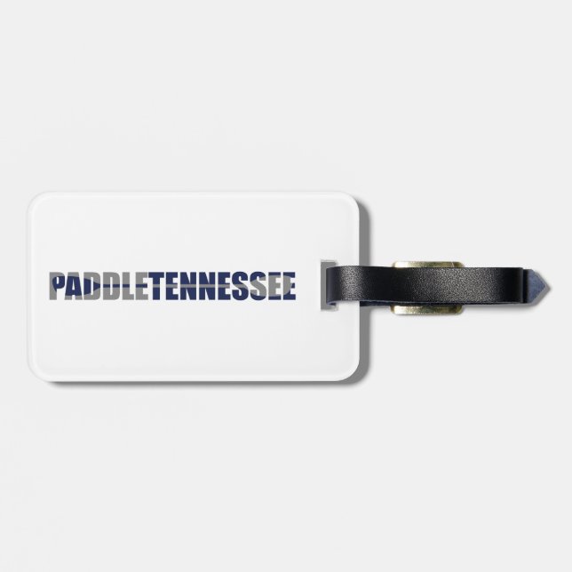 Paddle Tennessee Kayaking Gepäckanhänger (Rückseite horizontal)
