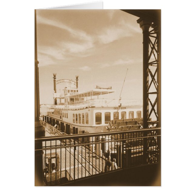 Paddle Wheeler am Fluss (Vorne)