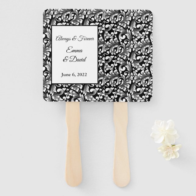 Paddlefächer Fächer (Vorne und Hinten)