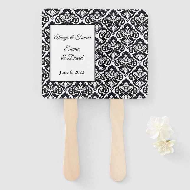 Paddlefächer Fächer (Vorne und Hinten)