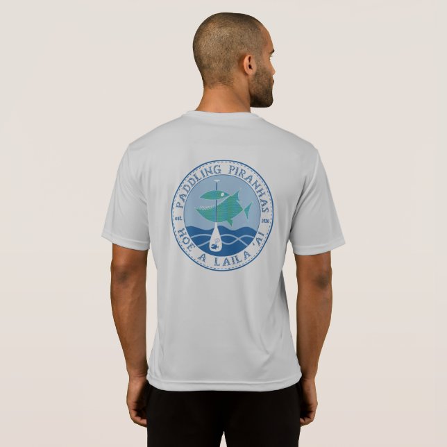 Paddling Piranhas T-shirt adulte (Dos entier)