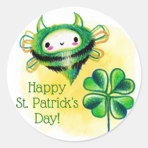 Paddy Bug St. Patrick's Day Aufkleber