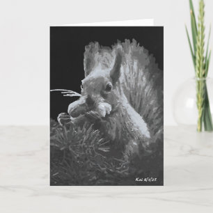 Paddy Cake, Eichhörnchenkarte Dankeskarte