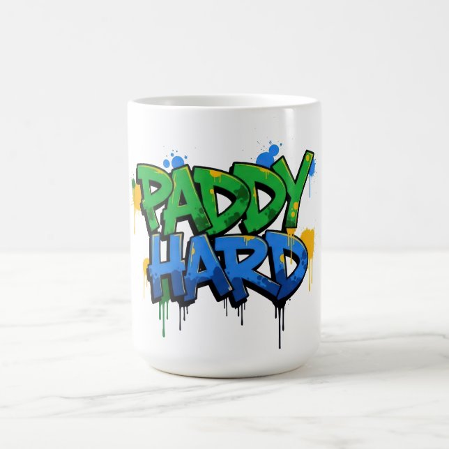 Paddy Hard St. Patrick's Day Kaffeetasse (Mittel)