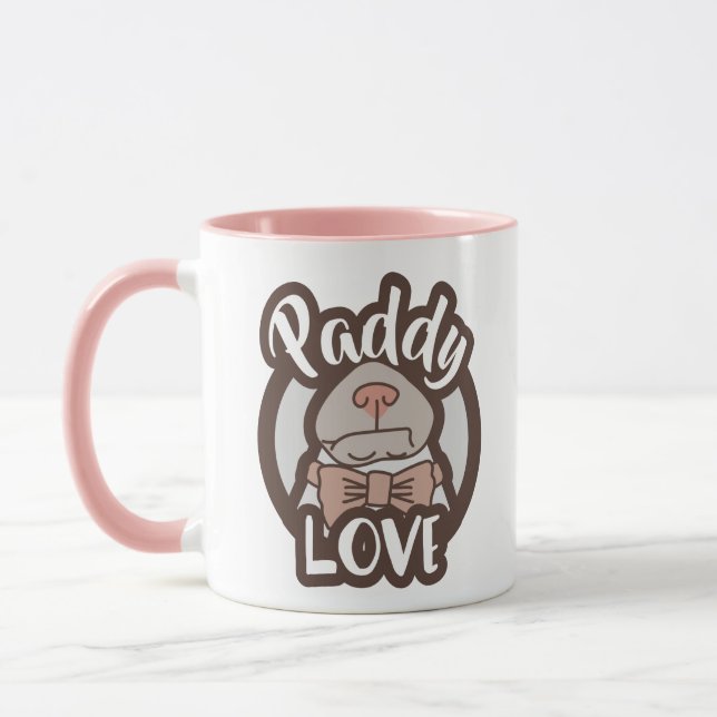 Paddy-Liebe-Tasse - Kunst durch Irina Kolby Tasse (Links)