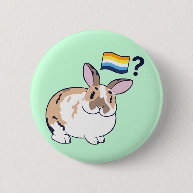 Paddy Pride Abzeichen (Aroace) Button (Vorderseite)