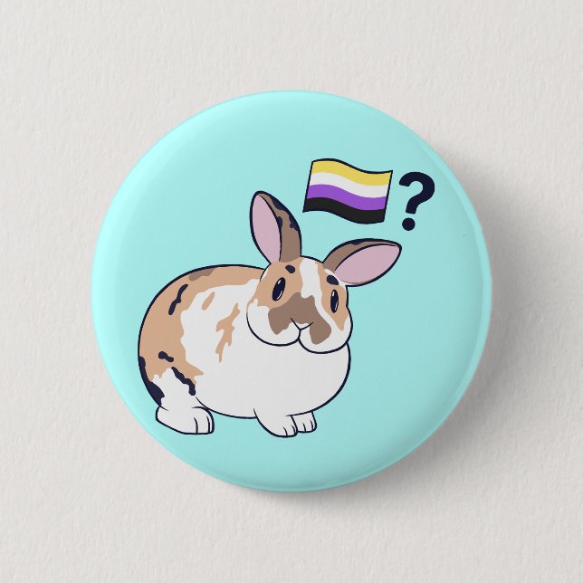 Paddy Pride Abzeichen (nicht binär) Button (Vorderseite)