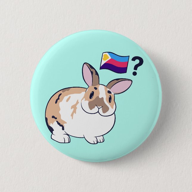 Paddy Pride Abzeichen (polyamoros) Button (Vorderseite)