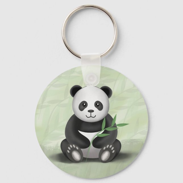 Paddy the Panda - Schlüsselkette Schlüsselanhänger (Vorderseite)