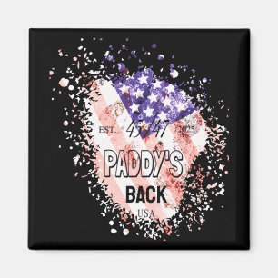 Paddy's Back Funny Trump1 Magnet