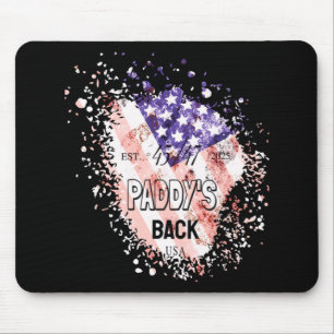 Paddy's Back Funny Trump1 Mousepad