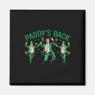 Paddy's Back Funny Trump tanzt St Patrick's Day Magnet