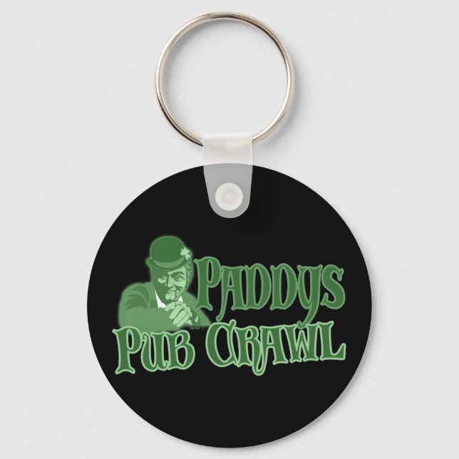 Paddys Pub Crawl Schlüsselanhänger (Vorderseite)
