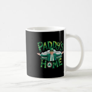 Paddys Zuhause Trump Funny St Patricks Day Kleebla Kaffeetasse
