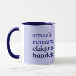 PADEL COFFEE MUG – WORD VIBES LILAC & PURPLES TASSE