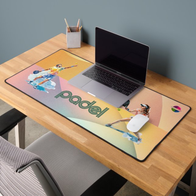 Padel Desk Mat: Vibrant Style Collection Vol.1 (Bureau 2)