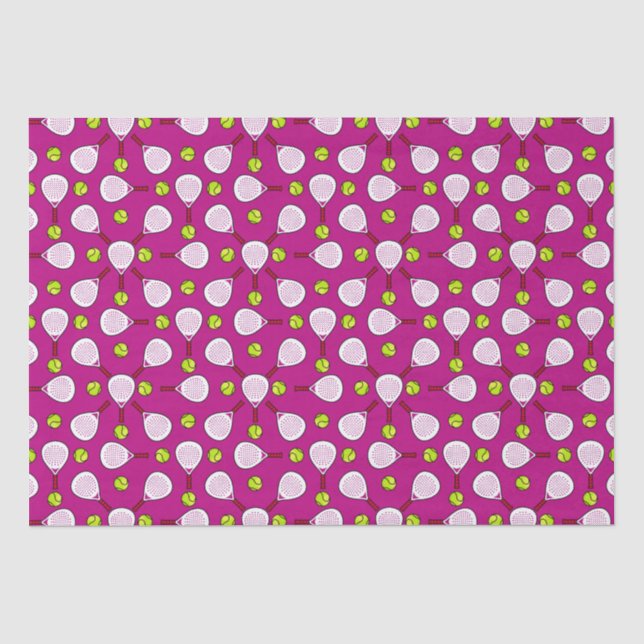 🎾 Padel Game Set Match Tissue Seidenpapier (Vorderseite)