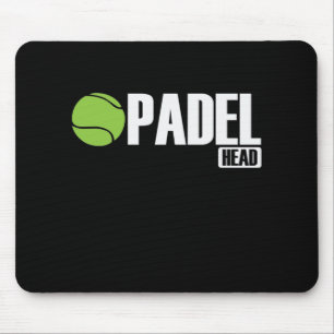 Padel Head Tennis Sport und Ball Mousepad