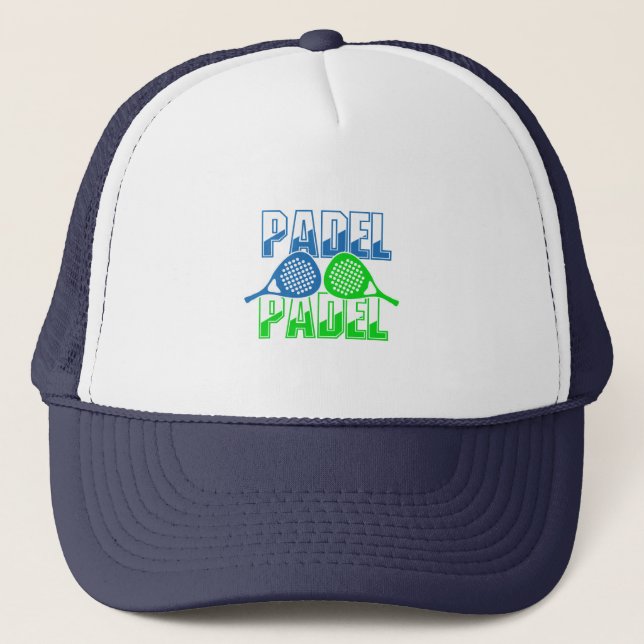 PADEL LOVER SPORTSPIELER TRUCKERKAPPE (Vorderseite)