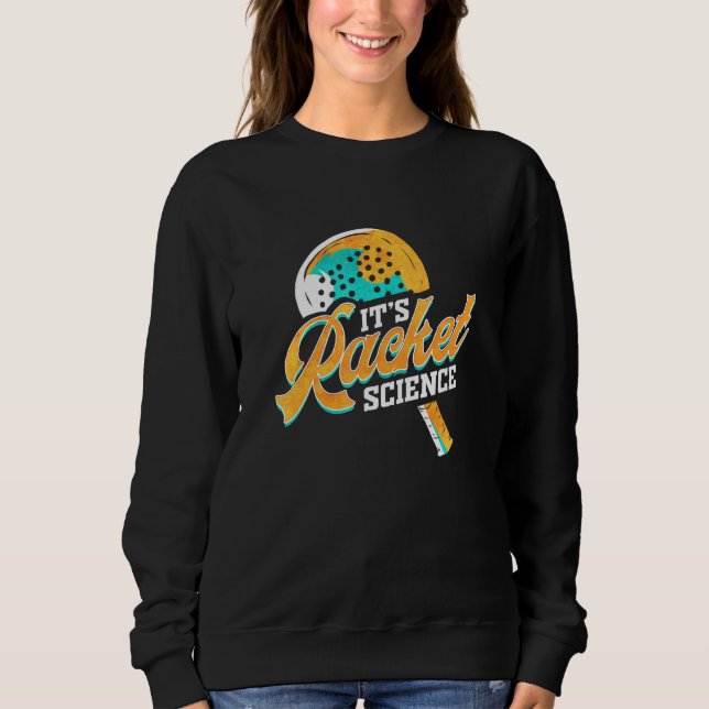 Padel Player Sport Coach für Fans Padel Tennis Rac Sweatshirt (Vorderseite)