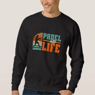 Padel-Schläger Paddle Schläger Padel Tennis Padel Sweatshirt