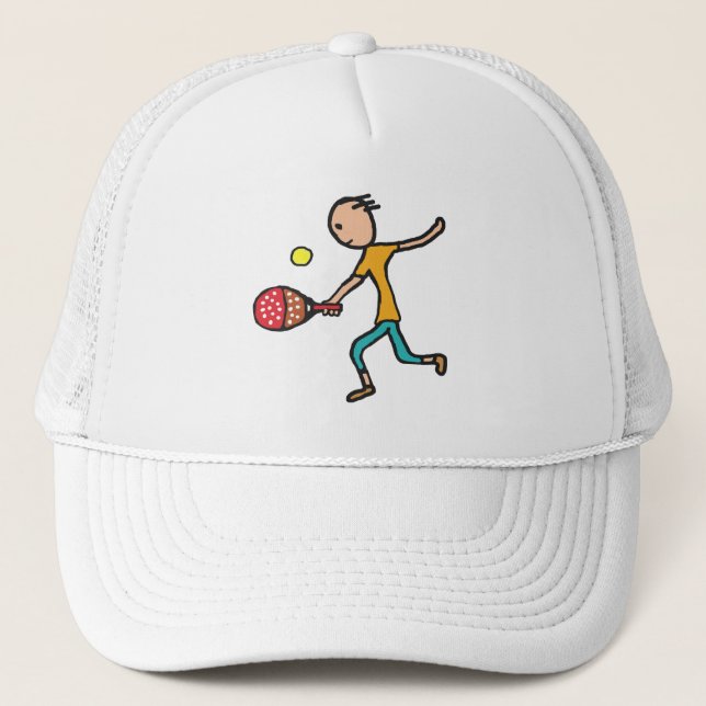 Padel Tennis Truckerkappe (Vorderseite)