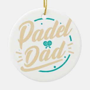 Padel Vater Plattform Tennis Paddleplatz Padel Keramik Ornament