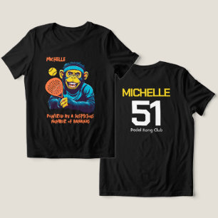 Padel Verdächtiger Bananen-Club-Tee Tri-Blend Shirt