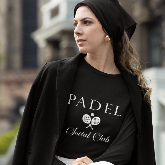 Padel Women’s T-Shirt – Padel Social Club Black Tri-Blend Shirt (Von Creator hochgeladen)