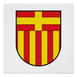 Paderborn Stadtwappen Deutschland Flagge Symbol Sc Poster
