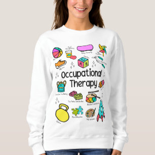 Pädiatrische Berufstherapie - farbenfroh Sweatshirt