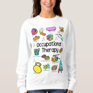 Pädiatrische Berufstherapie - farbenfroh Sweatshirt