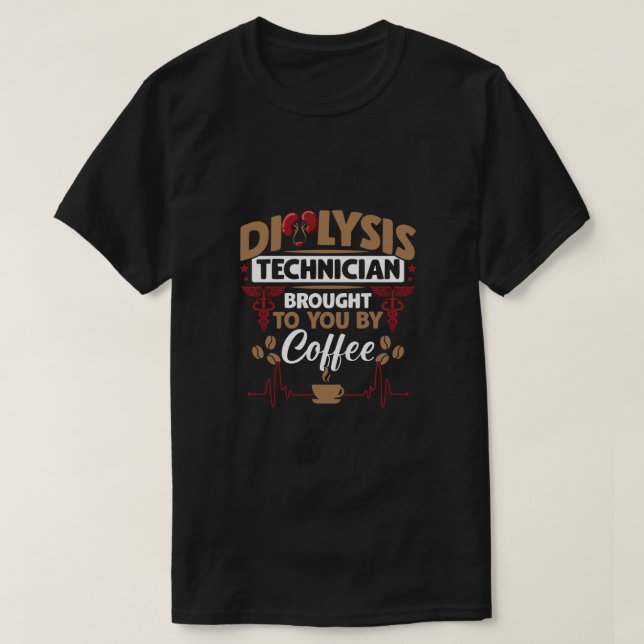 Pädiatrische Dialyse Technischer Arzt Liebe T-Shirt (Design vorne)