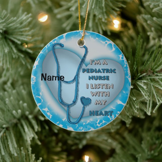 Pädiatrische Kinderkrankheit Keramikornament (Baum)
