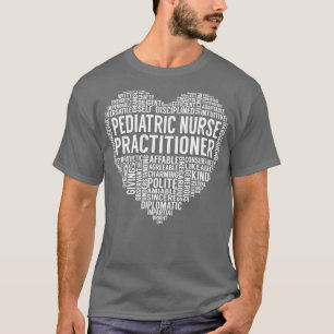 Pädiatrische Krankenpfleger Herz T-Shirt