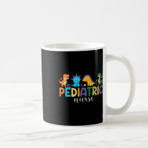 Pädiatrische Krankenpfleger Pflege Dinosaurier Auf Kaffeetasse