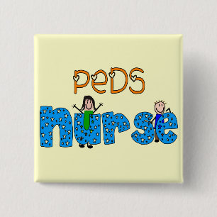 Pädiatrische Krankenschwester-Geschenke Button