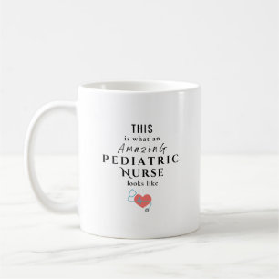 Pädiatrische Krankenschwester Kaffeetasse