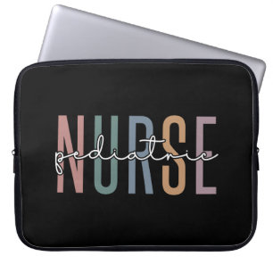 Pädiatrische Krankenschwester   Peds Nurse PICU K Laptopschutzhülle