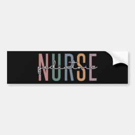Pädiatrische Krankenschwester | Peds Nurse PICU Kr Autoaufkleber