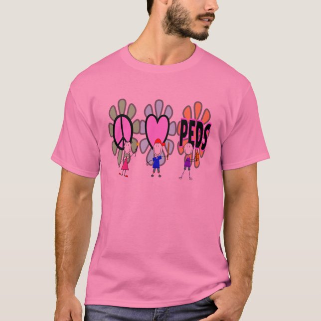 Pädiatrische Krankenschwester T-Shirt (Vorderseite)